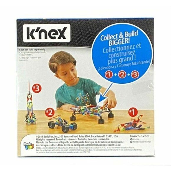 K'NEX JUMBO Jet Building Set 1 of 3 57 Pieces - Picture 2 of 4